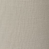 Langston Matt Black Metal Column Table Lamp Base with Lino 40cm Grey Self Lined Linen Cylinder Lampshade