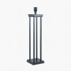 Langston Matt Black Metal Column Table Lamp