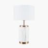 Marble Effect Ceramic Table Lamp