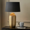 Nova Gold Textured Ceramic Table Lamp