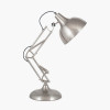 Alonzo Brushed Chrome Metal Angled Task Table Lamp