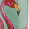 Flamenco Tall Pink Flamingo Print Ceramic Table Lamp Base
