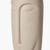 Rushmore Cream Texture Ceramic Table Lamp With Face Detail