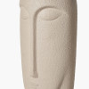 Rushmore Cream Texture Ceramic Table Lamp With Face Detail