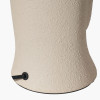 Rushmore Cream Texture Ceramic Table Lamp With Face Detail