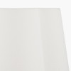 Petula Black Metal Scallop Table Lamp Base with Posy 40cm White Handloom Scalloped Tapered Lampshade