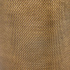 Disc - Aurelio Brass and Black Metal Textured Table Lamp Base with Quinn 35cm Slubby Hopsack Cylinder Shade