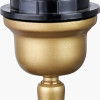 Toma Oiled Wood Tall Neck Table Lamp Base