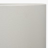 Sierra Black Tall Ribbed Terracotta Table Lamp Base with Henry 35cm White Handloom Cylinder Lampshade