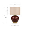 Lucien Tortoiseshell Glass Table Lamp