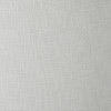 Langston Satin Brass Metal Column Floor Lamp Base with Lino 45cm White Self Lined Linen Cylinder Lampshade