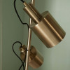 Aaron Antique Brass Metal Task Floor Lamp