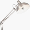 Alonzo Brushed Chrome Metal Task Floor Lamp