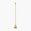 Claudius Gold Metal Stick Floor Lamp Base
