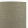 Arbor Verdi Gris Metal Conical Floor Lamp Base with Edward 45cm Pistachio Green Linen Cylinder Lampshade