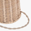 Hali Rattan Base and Shade Floor Lamp