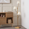 Tatiana Antique Brass Metal Floor Lamp Base