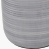 Venus Blue and Grey Ombre Ceramic Floor Lamp