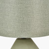 Erika Sage Vintage Textured Ceramic Floor Lamp