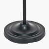 Ari Black Metal Curved Arm Floor Lamp