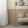 Sophia Olive Metal Bobble Floor Lamp