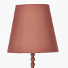 Sophia Terracotta Metal Bobble Floor Lamp