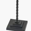 Everett Ribbed Metal Stick Floor Lamp Base