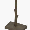 Bali Verdi Gris Metal Palm Tree Floor Lamp Base