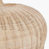 Caswell Natural Rattan Dome Pendant