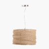 Patpong 35cm Natural Jute Non Elec Pendant