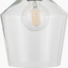 Bexley Clear Glass with Antique Bronze Fitting Elec Pendant
