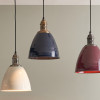 Piccolo Navy Metal Dome Pendant Shade Only