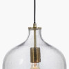 Islay Clear Bubble Glass Pendant