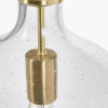 Islay Clear Bubble Glass Pendant