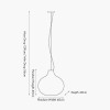 Allona Natural Rattan Pendant