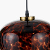 Lucien Tortoiseshell Glass Pendant