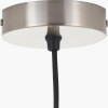 Loxley Ripple Effect Clear Glass Pendant