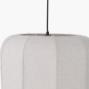 Oscar Natural Linen Structured Pendant