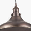 Ellis Antique Bronze Café Metal Pendant