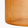 Lumi Orange Large Glass Pendant