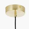Lumi Orange Large Glass Pendant
