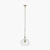 Corby Clear Glass Pendant