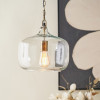 Corby Clear Glass Pendant