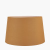 20cm Mustard Loom Tapered Cylinder Shade