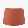 Winston 20cm Tobacco Handloom Tapered Lampshade
