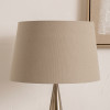 Winston 25cm Taupe Handloom Tapered Cylinder Shade