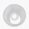 Lyndon 15cm Ivory Silk Mix Knife Pleat Tapered Lampshade