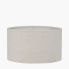 Quinn 30cm Slubby Hopsack Cylinder Shade