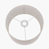 Quinn 40cm Slubby Hopsack Cylinder Shade
