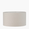 Quinn 45cm Slubby Hopsack Cylinder Shade